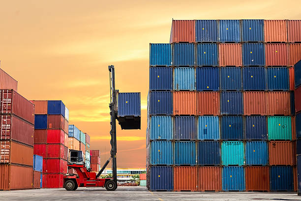 Modern shipping terminal